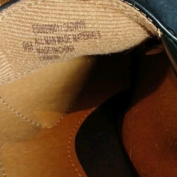 Eurosoft By Sofft Black Loafers Size 9 Chunky Heel - Picture 8 of 8